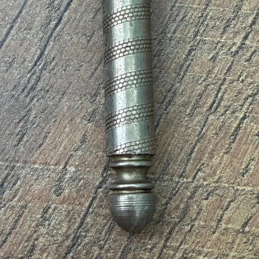 Antique HMCo Nutcracker Pair Embossed Silverplate Rustic‎ Patina Victorian Lot